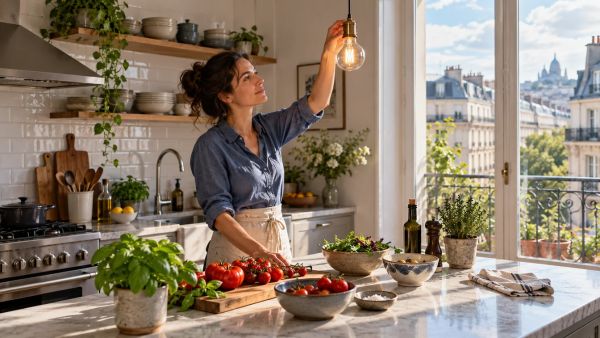Guide des températures lumineuses pour des couleurs précises en cuisine
